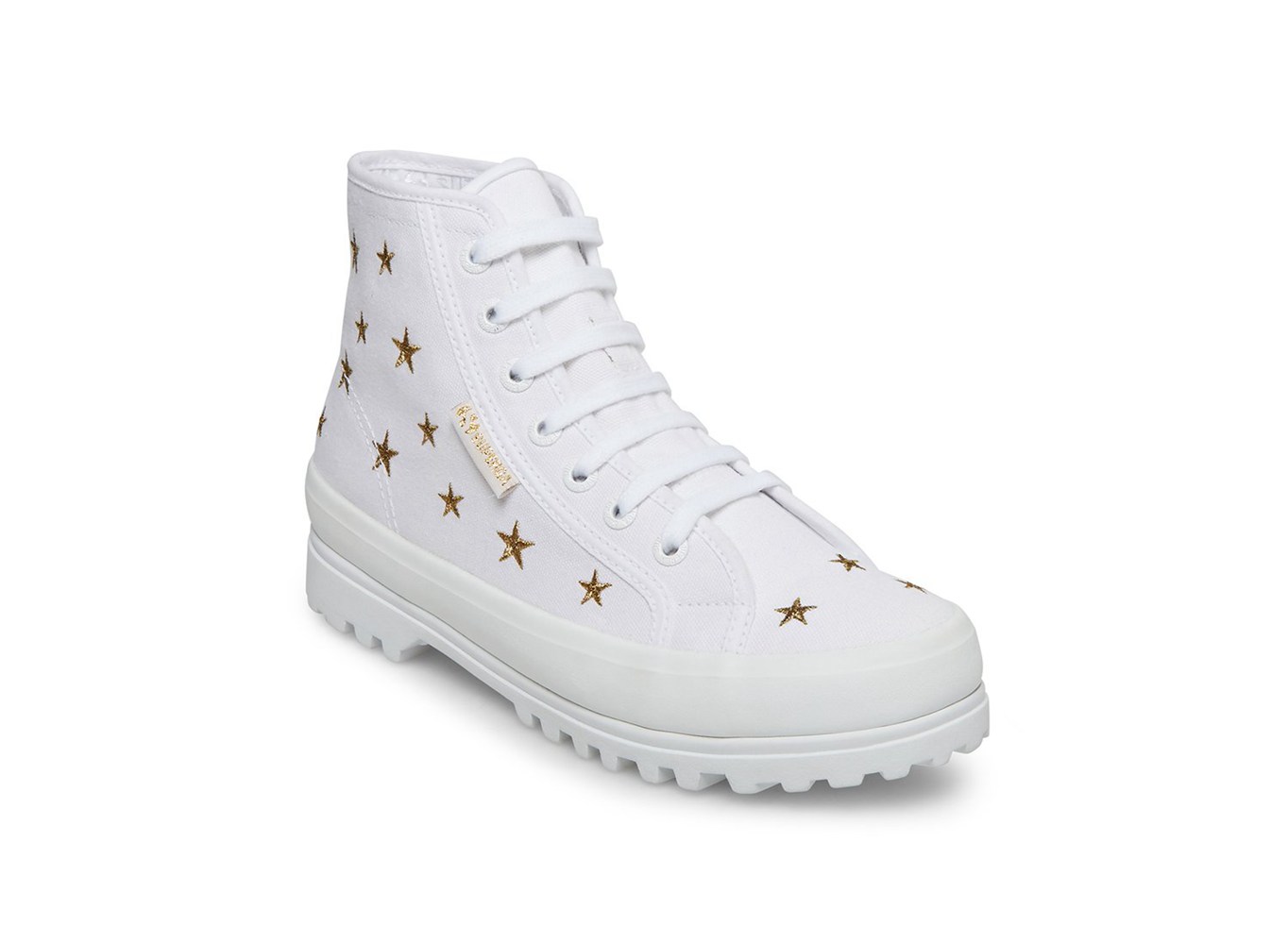 Superga Boots Womens - 2341 Alpina Embcottonw - White - GLIKD3107